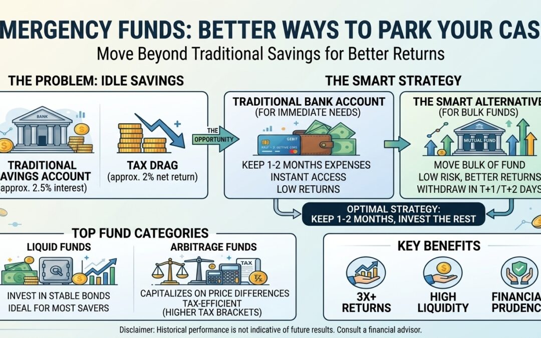 Emergency funds: Better ways to park your cash